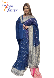 Khaddi chiffon sarees