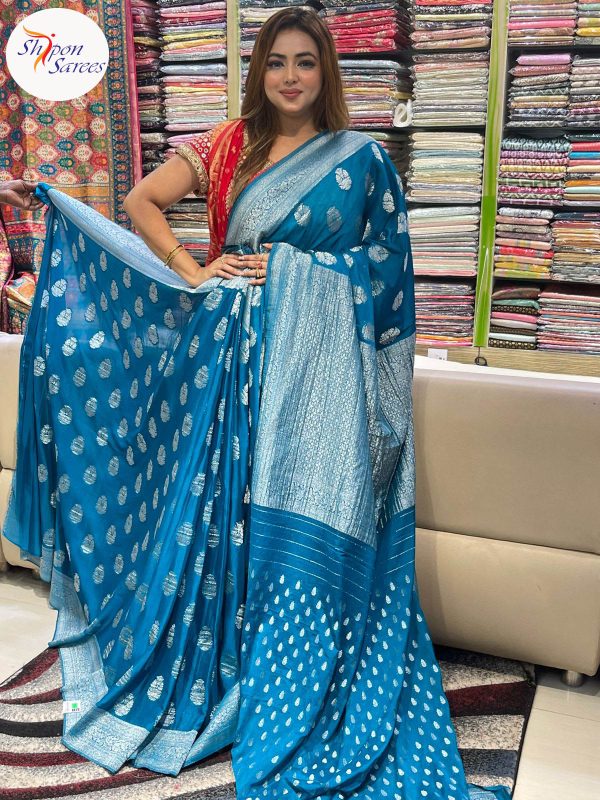 Semi Pure Khaddi saree